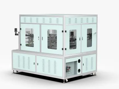 Helium Detection Machine 3D model