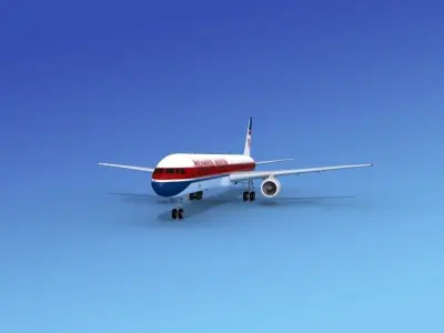 Boeing 757-300 Richards Aviation 3D model