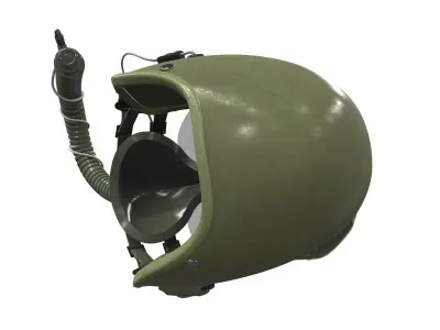 Pilot helmet jc-2 3D model