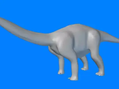 Apatosaurus- Type-1 3D model