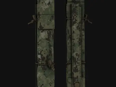 Eagle Breaching Strip Pouch AOR1 And AOR2 Low-poly 3D model