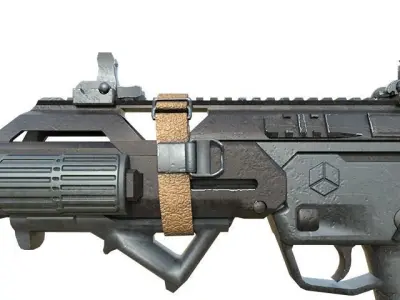 ASSAULT RIFLE  3D model