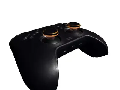 Modern Gaming Controller Gamepad 3D Model Low-poly 3D model