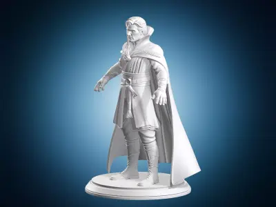 Doctor Strange Superhero Magic Figurine 3D print model