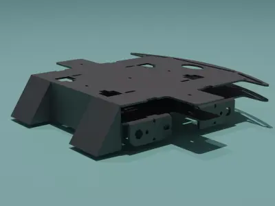 arduino car Free 3D model