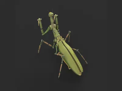 Robot Mantis 3D model
