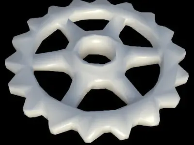 Gears - Free Free low-poly 3D model