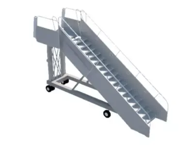 Escaliers escalator 3D model