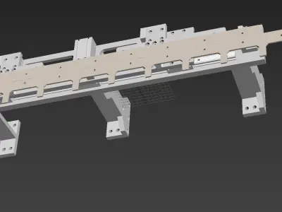 Equidistant loading mechanism 3D model