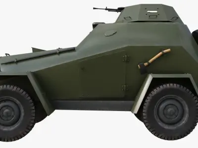 BA 64 Mental ray 3D model