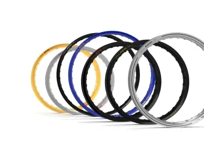 EXCEL Takasago Rims Pack Low-poly 3D model