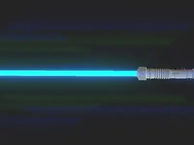 Plo Kun Sword Low-poly 3D model