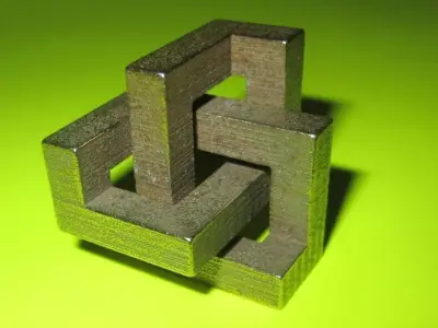 Geometric Knot Free 3D print model