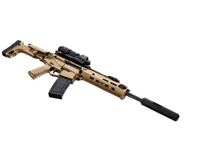 Bushmaster ACR Rifle  3D model