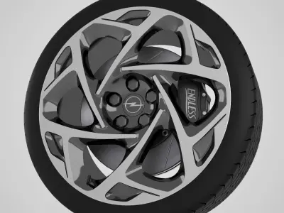 Opel Insignia Opec Rim 3D model