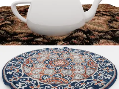 Rugs No 1074 Free low-poly 3D model