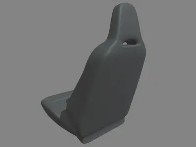 Car Seat 020 3D model