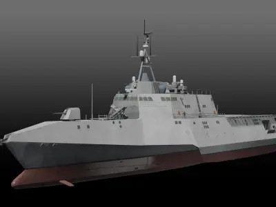 Littoral Combat Ship Independence class 3D model
