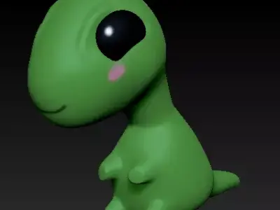 Brachiosaurus toy dinosaur Free 3D print model