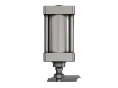 Cilindro Pneumatico SMC MDBB125TN 125Z Pneumatic Cylinder 3D model