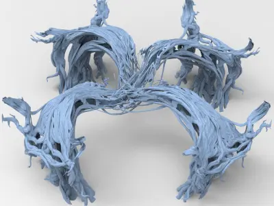 King Arthur Vine Tree 6 3D model