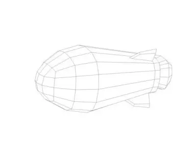 Jetpack beetle Low-poly 3D model