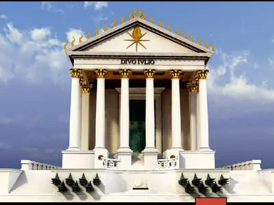 Temple of Julius Caesar Huelsen Type 3D model