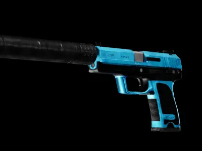 Pistol  USP Silenced Handgun  3D model