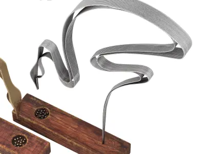 Decorative Bird Sculpture  3D model