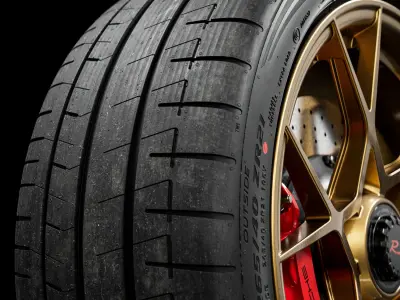 Pirelli R 265 40 ZR21 105Y 3D model