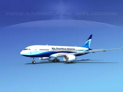 Boeing 787-8 Air Pacifica Charter 3D model