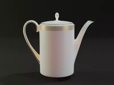 Teapot coffee pot Free 3D model