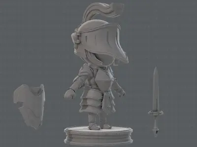  Armor Character 3D model