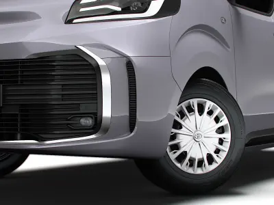 Toyota ProACE Van L3 2024 3D model