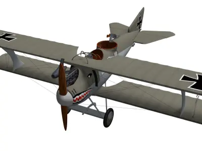 LFG Roland CII 3D model