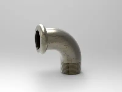 Raccordo a gomito junction 3D model