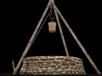historical well 3D model
