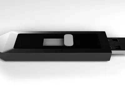 Flashdisk usb flash drive 3D model