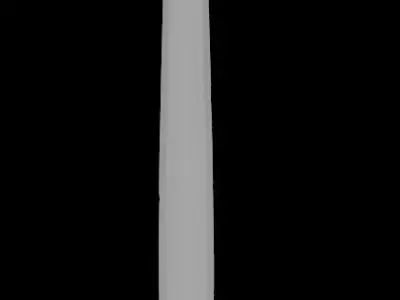 Khmer Ancient Sword Low-poly 3D model