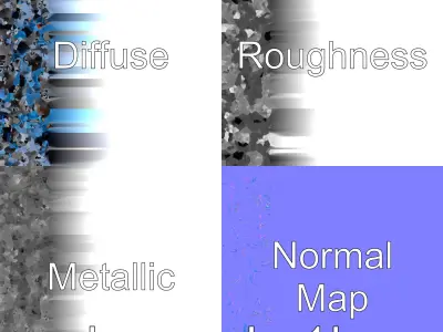 Sleek Modern Air Taxi Bubble Design Low-poly 3D model