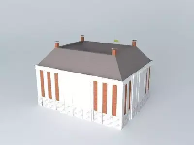 Town House Groningen Free 3D model