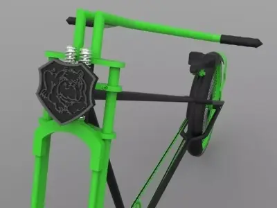 Chopper Bicycle Free 3D model