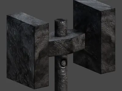 hammer1 hammer Low-poly 3D model