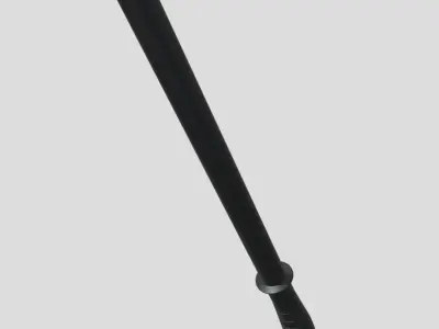 Police Baton Low-poly 3D model