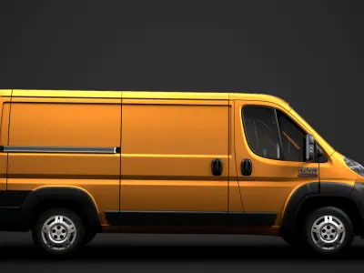 Ram Promaster Cargo 1500 LR 136WB 2020 3D model
