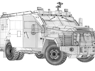 Bear Cat Medevac 3D model