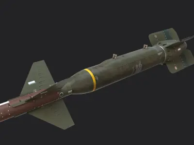 GBU-24B Paveway III BLU-109 3D model