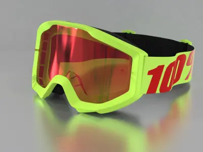 Bell Off-Road Moto Helmet 3D model