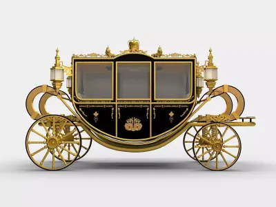 Diamond Jubilee Carriage 3D model