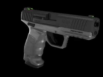 Firearm SAR9 3D print model